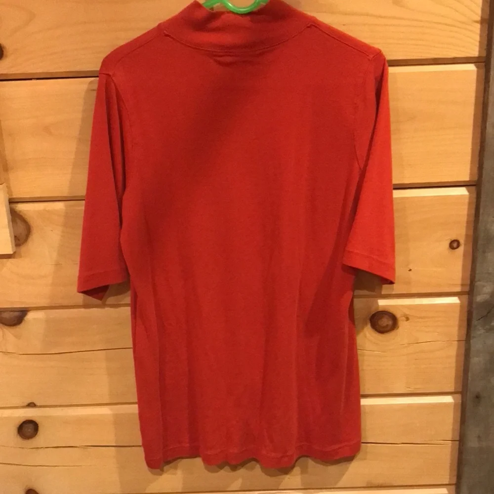 Duluth Trading Co Mock Turtleneck Short sleeve - Picture 3 of 3